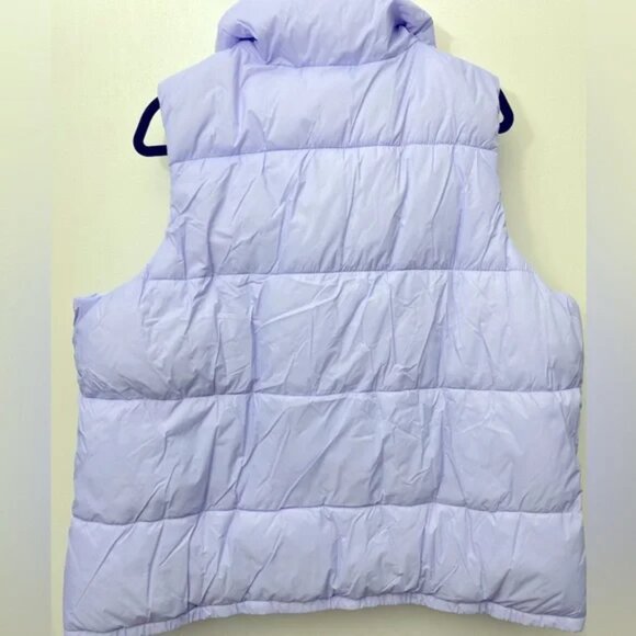 Old Navy Light Purple Puffer Vest - Picture 2 of 5